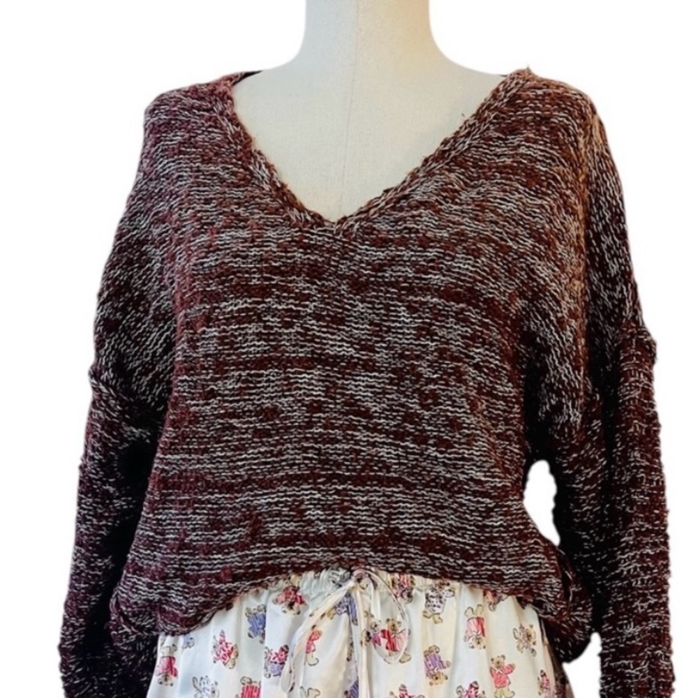 Mocha Brown Slouchy Sweater